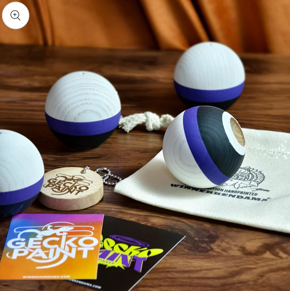 Winner Kendama JAZZ Gecko paint hot